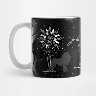 Leo zodiac sign Mug